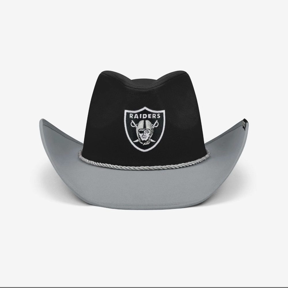 Las Vegas Raiders Two Tone Cowboy Hat